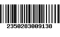 Código de Barras 2350283009138