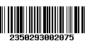 Código de Barras 2350293002075