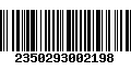 Código de Barras 2350293002198