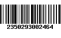 Código de Barras 2350293002464