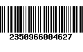 Código de Barras 2350966004627