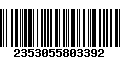 Código de Barras 2353055803392