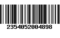 Código de Barras 2354052004898