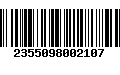 Código de Barras 2355098002107