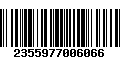 Código de Barras 2355977006066