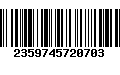 Código de Barras 2359745720703