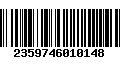 Código de Barras 2359746010148