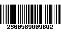 Código de Barras 2360589009602