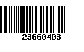 Código de Barras 23660403