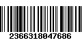 Código de Barras 2366318047686