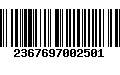 Código de Barras 2367697002501