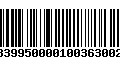 Código de Barras 236839950000100363002903