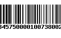 Código de Barras 236845750000100738002955