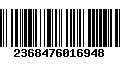 Código de Barras 2368476016948