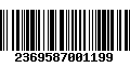 Código de Barras 2369587001199