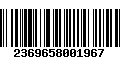 Código de Barras 2369658001967