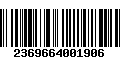 Código de Barras 2369664001906