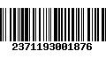 Código de Barras 2371193001876