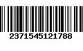 Código de Barras 2371545121788