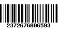 Código de Barras 2372676006593