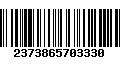 Código de Barras 2373865703330