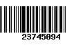 Código de Barras 23745094