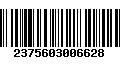 Código de Barras 2375603006628