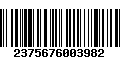 Código de Barras 2375676003982