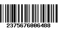 Código de Barras 2375676006488