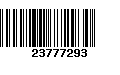 Código de Barras 23777293