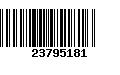 Código de Barras 23795181