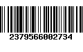 Código de Barras 2379566002734