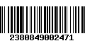 Código de Barras 2380849002471