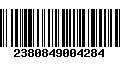 Código de Barras 2380849004284