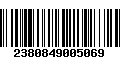 Código de Barras 2380849005069