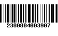 Código de Barras 2380884003907