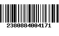 Código de Barras 2380884004171