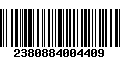 Código de Barras 2380884004409