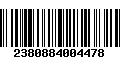 Código de Barras 2380884004478