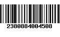 Código de Barras 2380884004508