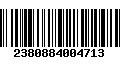 Código de Barras 2380884004713