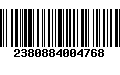 Código de Barras 2380884004768