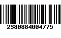 Código de Barras 2380884004775