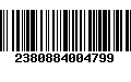 Código de Barras 2380884004799