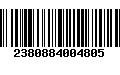 Código de Barras 2380884004805