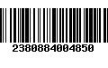 Código de Barras 2380884004850