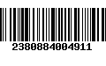 Código de Barras 2380884004911