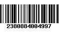 Código de Barras 2380884004997