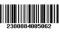 Código de Barras 2380884005062