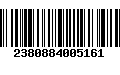 Código de Barras 2380884005161